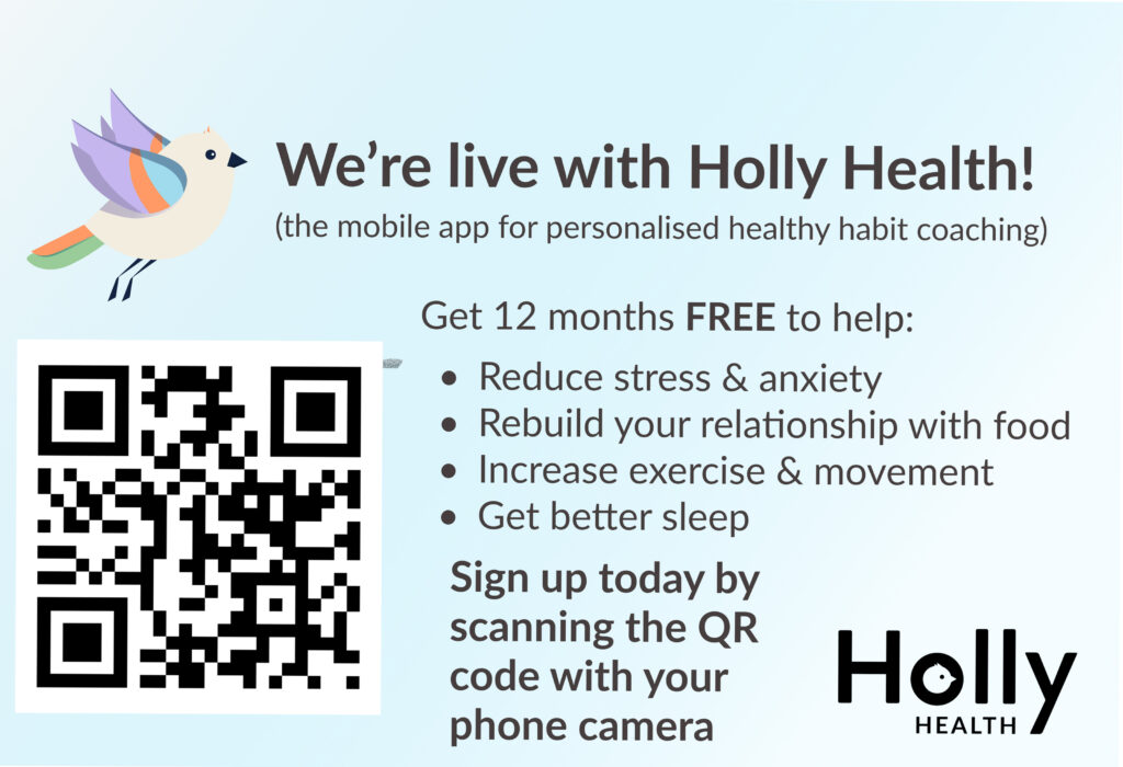 Holly health banner